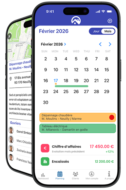Application mobile gestion de chantier Batimo